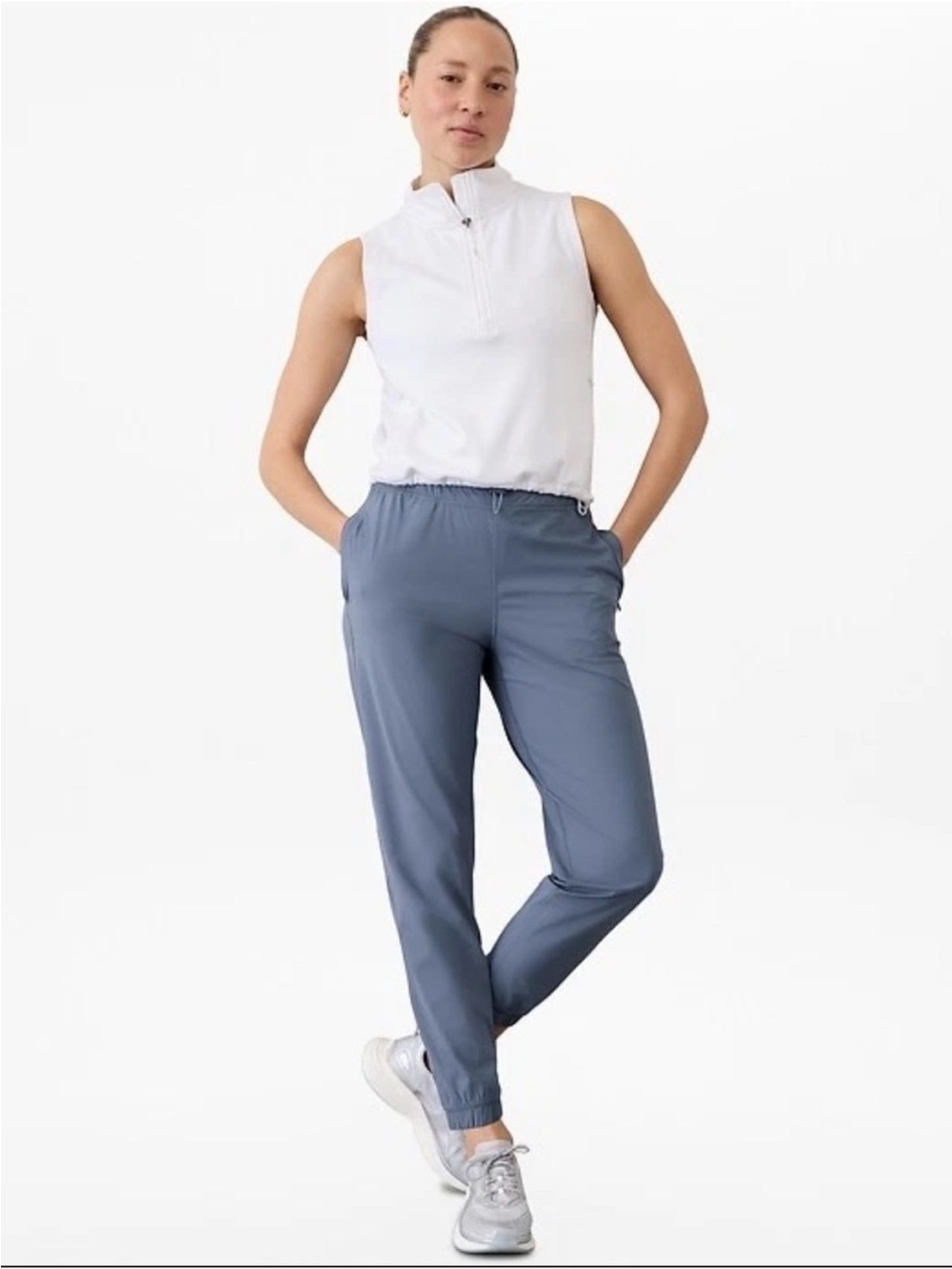 Athleta Crosstrain High Rise Joggers Shadow Blue XS